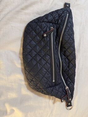 MZ Wallace Black Crosby Crossbody Sling Bag